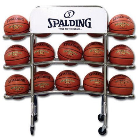 Spalding NBA公式ゲームボール型テーブル Spalding Replica Pro Ball Rack - Basketball Products International