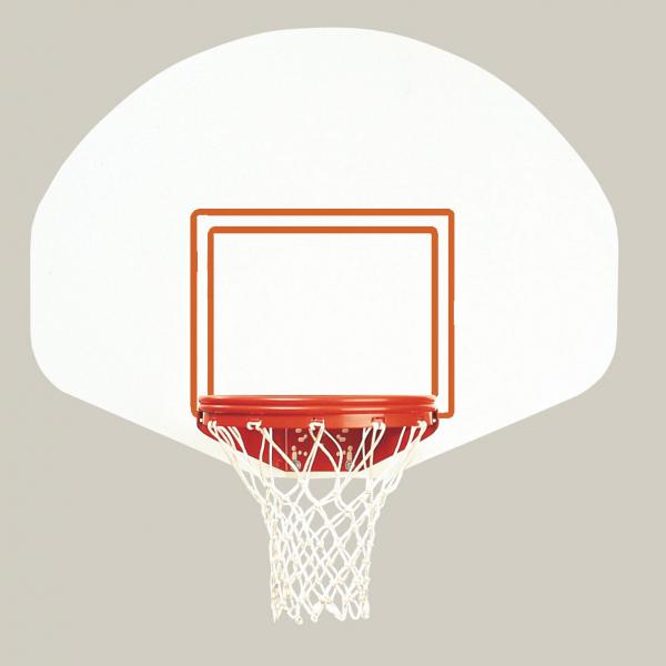 RustFree Polyethylene FanShaped Backboard Basketball Products