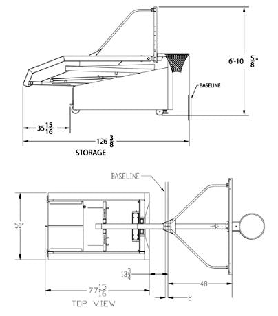 Spalding G5 Portable Backstop