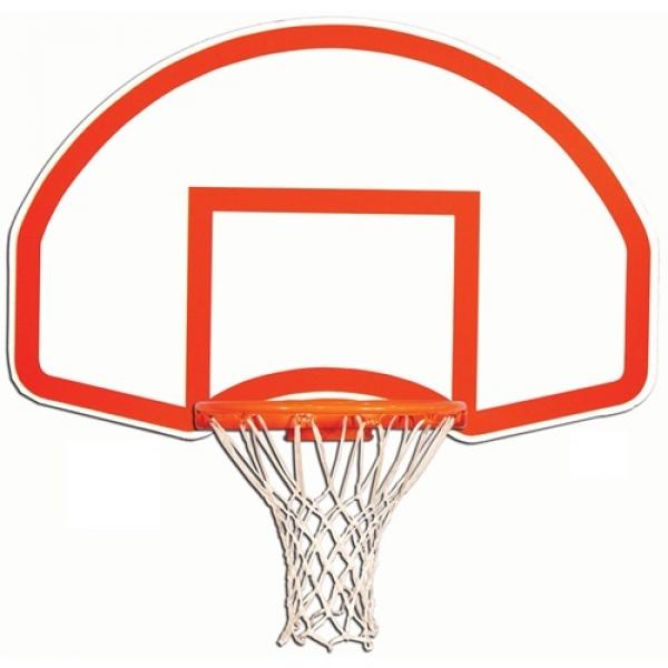 Rear Mount Steel Fan Backboard w/Orange Target