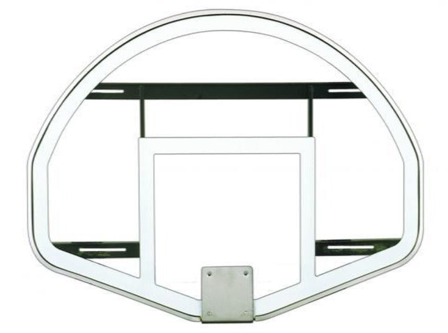 Fan-Shaped Glass Backboard