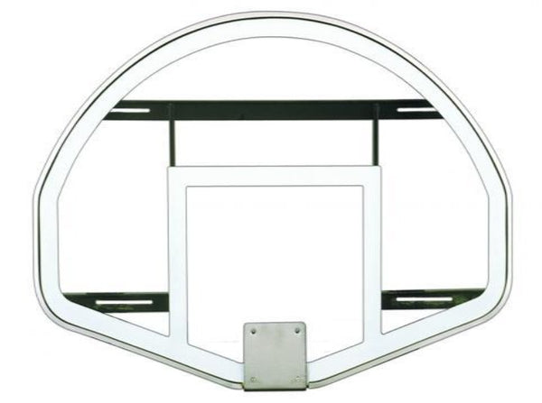 Fan-Shaped Glass Backboard - Basketball Products International FT233