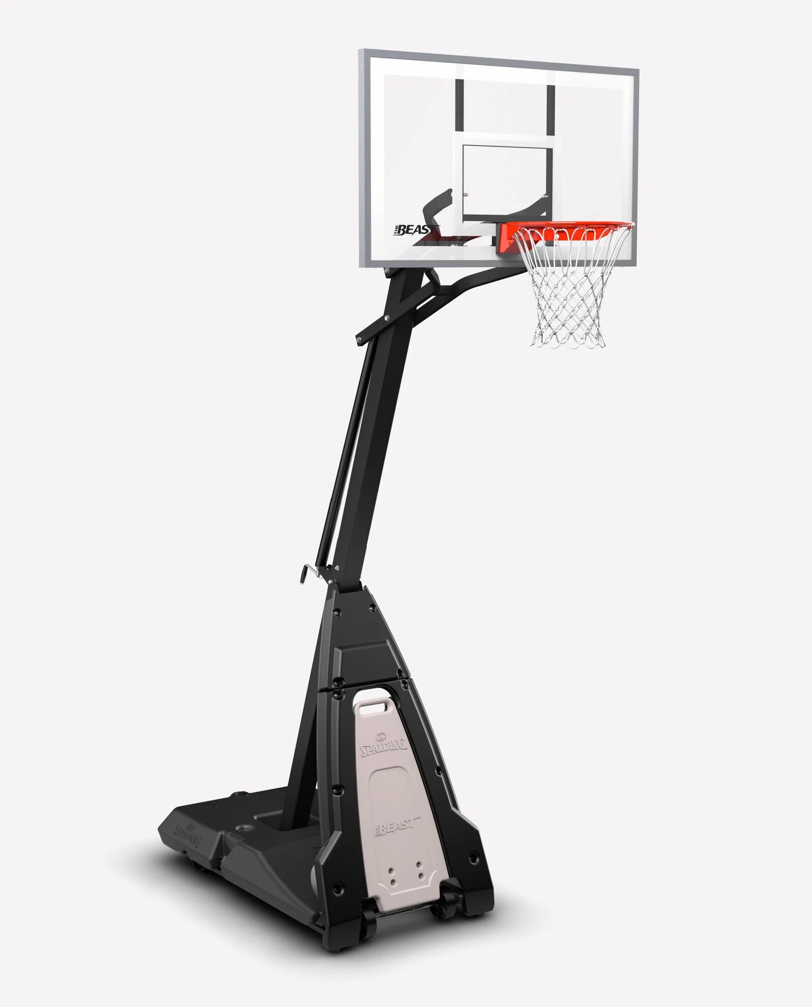 Official 44 in. Portable Basketball System Hoop with Polyethylene Backboard  - Walmart.com
