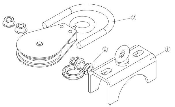 Pulley Assembly - PAIR